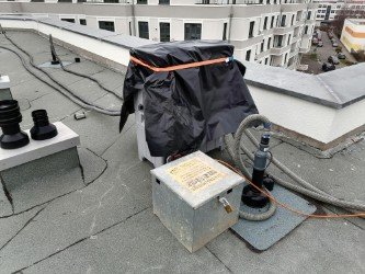 Flachdachleckortung