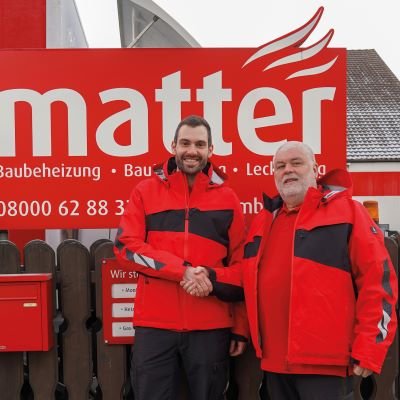 Leitung Simon Matter Karl Matter quadratisch